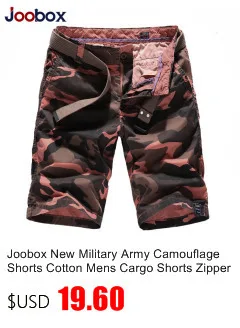 Joobox бренд Для мужчин s шорты хлопок жаккард Для мужчин Летние повседневные шорты прямые по колено модный Свободный пляжный отдых короткая