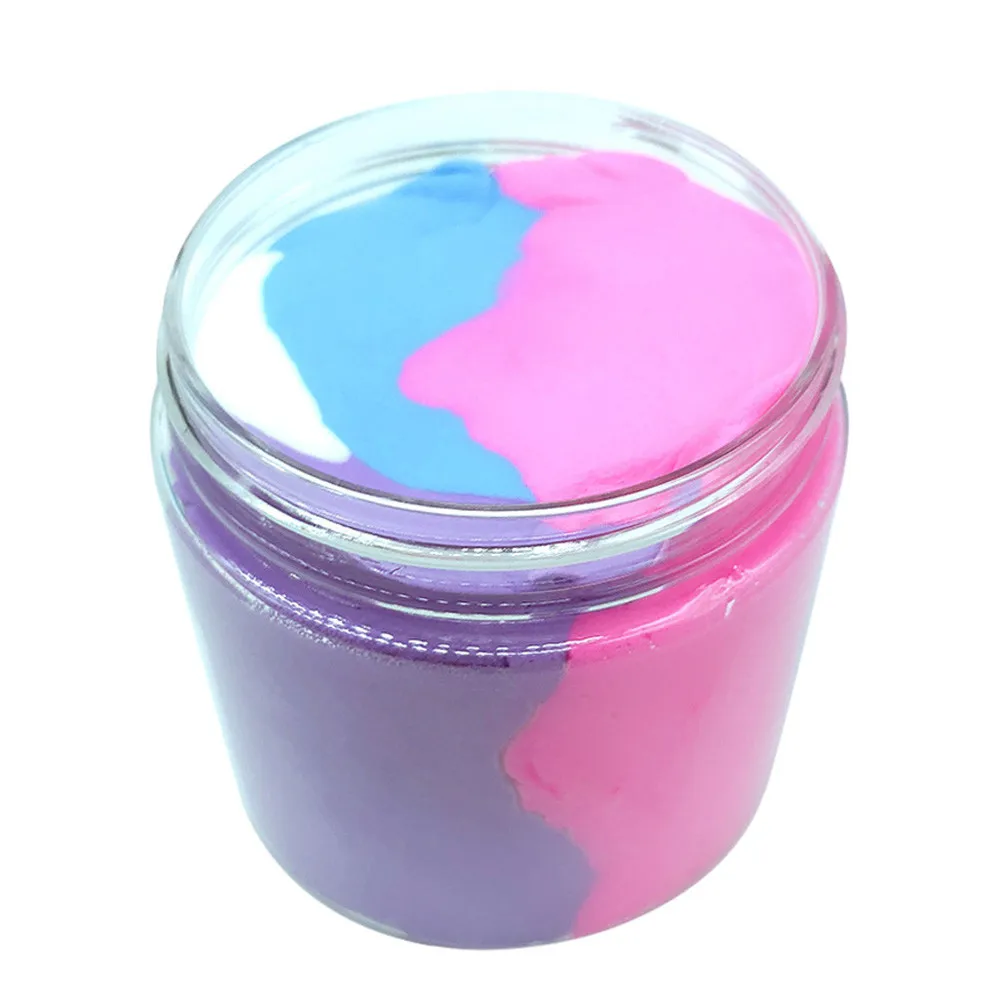 

Fluffy Foam model Clay Mixing Cloud Slime DIY Soft Cotton Slime Ball Clay Slime Putty Scented Stress Kids Clay Toys F0411