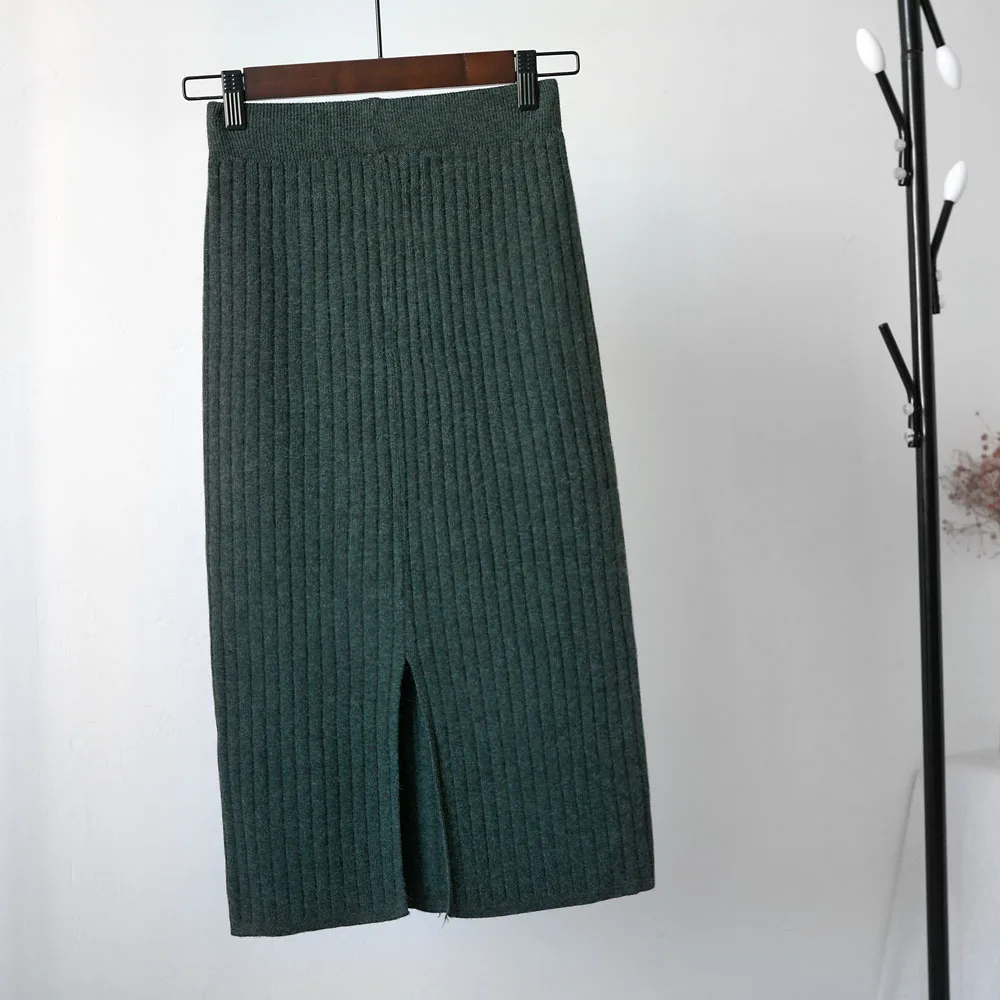 Для женщин юбки для Высокое качество демисезонный летний Стиль S юбка Горячая Мода - Цвет: Зеленый