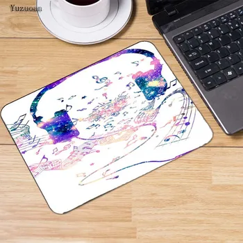

Yuzuoan Fashion New Design Musical Note Laptop Computer Mousepad Size for 180x220x2mm and 250x290x2mm Rubber Mousemats