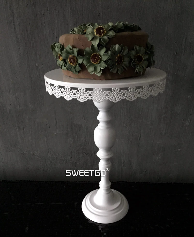 背の高い白いウェディングケーキスタンド43センチ高さケーキプレートホーム誕生日パーティーツールケーキデコレーション Cake Decorating Tools Cake Decorationcake Stand Aliexpress