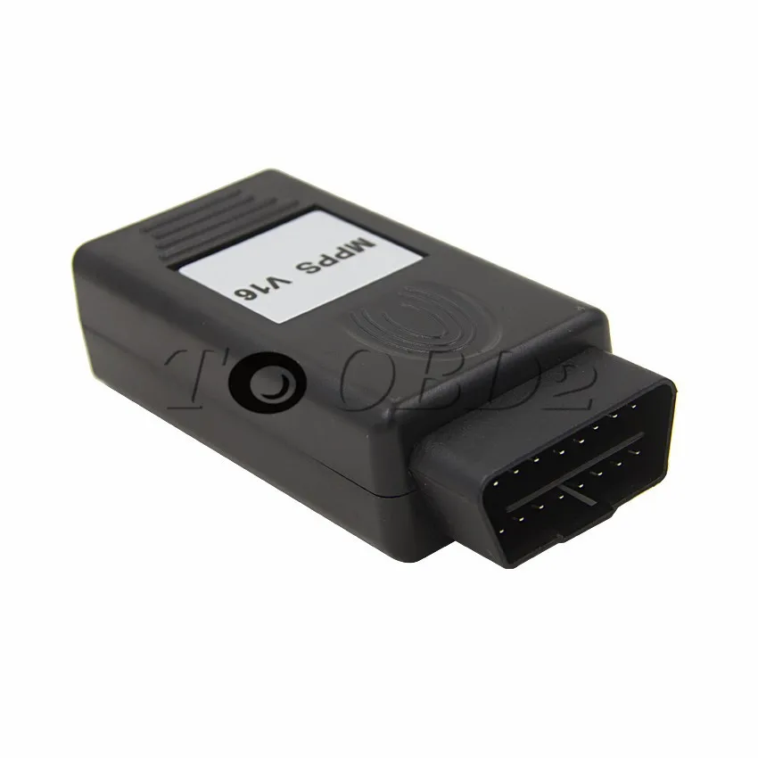 MPPS V16 Авто ECU чип тюнинг интерфейс многоязычный OBD OBDII чтение и запись ECU Flasher для RDC15 EDC16 EDC17 высокое качество