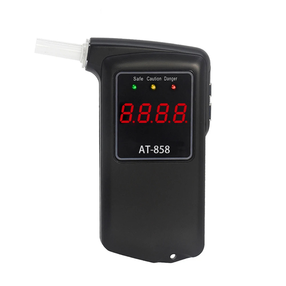 

New Patent High Accuracy Prefessional Digital Breath Alcohol Tester Breathalyzer LCD Display Alkotester With Mouthpieces