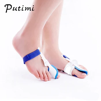 PUTIMI 2pair Foot Care Pedicure Tools Bunion Corrector Toe Separator Orthopedic Mats Hallux Valgus Toe Corrector Toe Protector