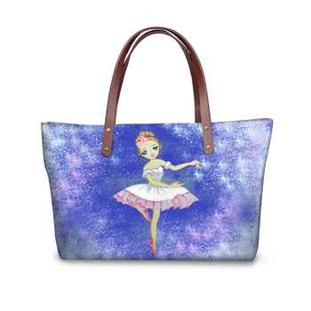 

Customized Unique Ladies Top-Handle Bags Multicolor Princess Shoulder Bag Organizer Tote Bag Crossbody Hand Bag Large Capacity