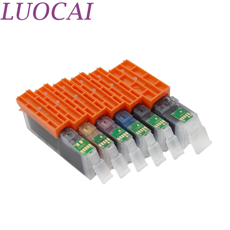 Чернильные картриджи LuoCai совместимые с Canon PGI 670 CLI 671 PIXMA MG5760/MG5765 MG5766 MG6860 MG6865 MG7760