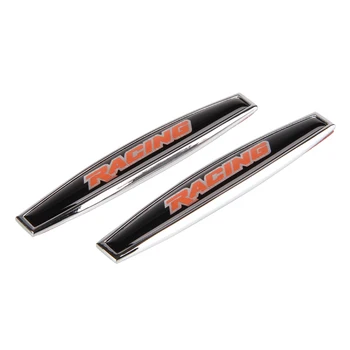 

8cm Blade Side Badge Emblem Logo Racing Car Sticker Decals Automobile Racing For BMW Audi Lexus Toyota Jaguar Opel Porsche
