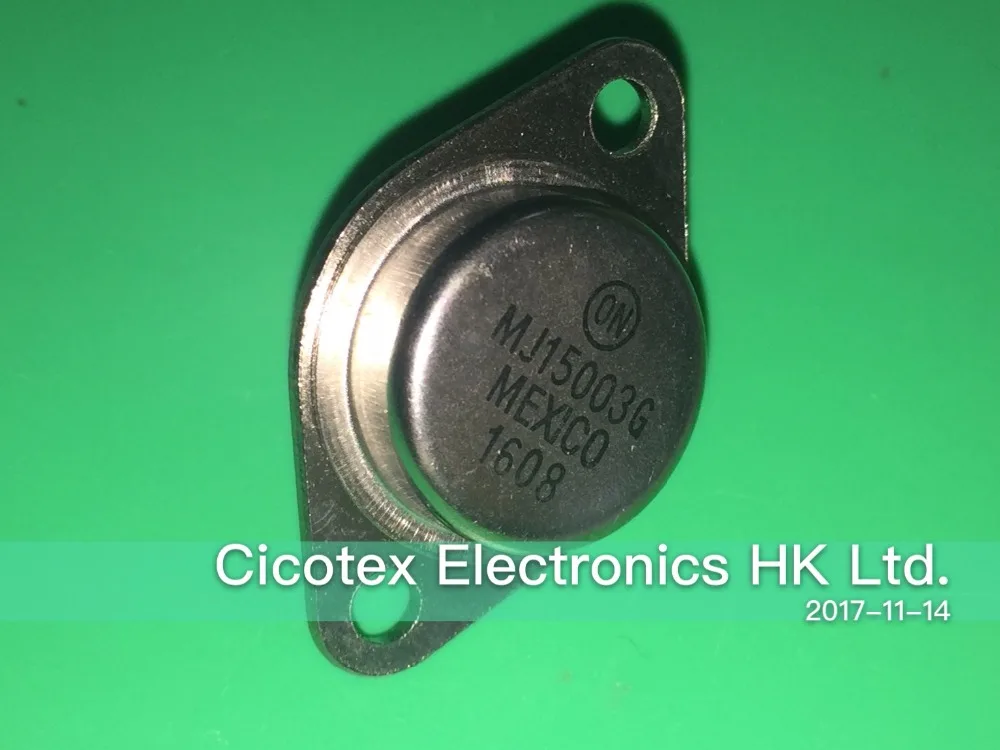 

10pcs/lot MJ15003G 15003 TRANS NPN 140V 20A TO-3 15003G 15003-G