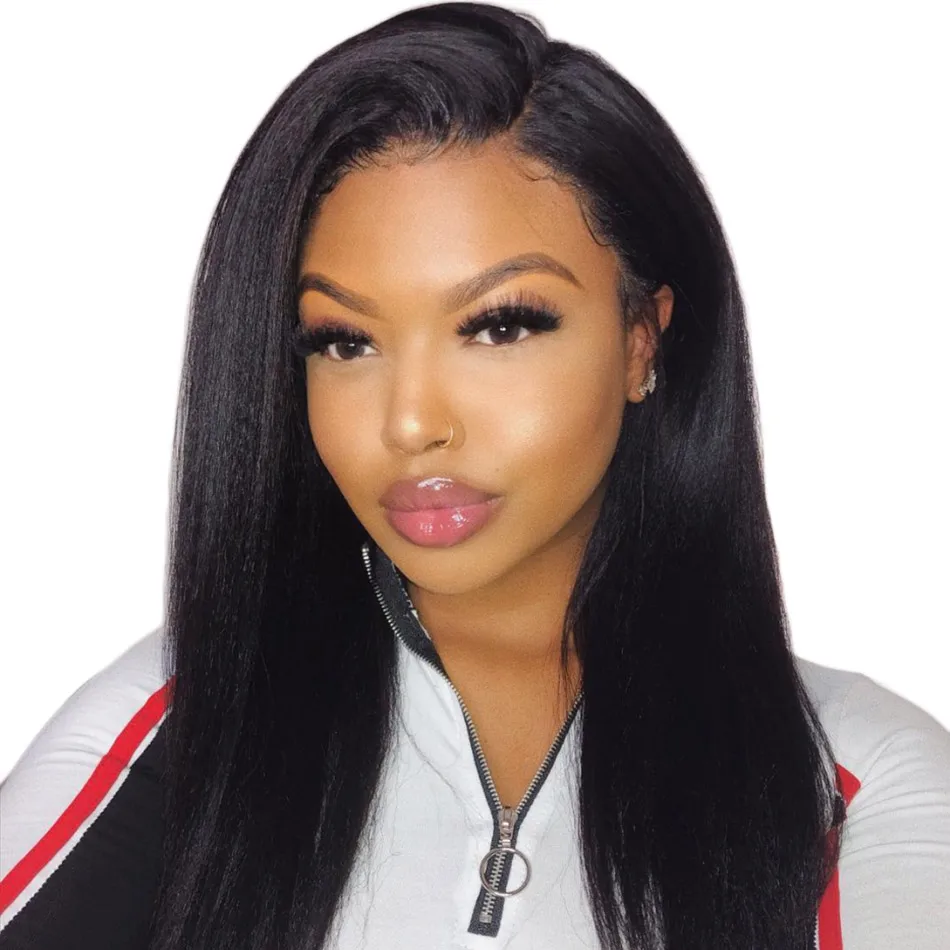 Buy Alibele Hair Brazilian Kinky Straight Wigs With