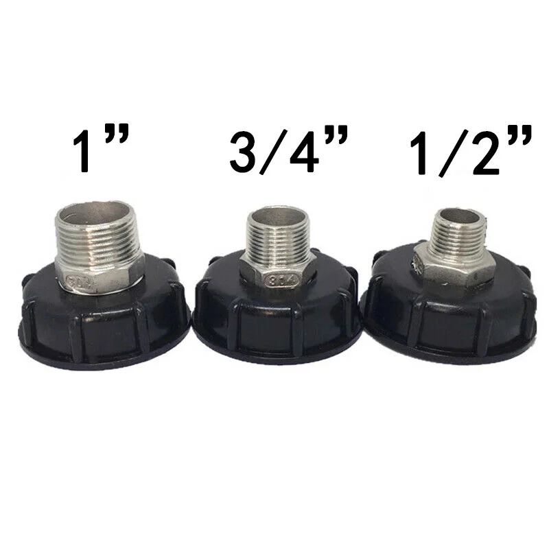 5XABS Gartenschlauch Wasser Rohranschluss Rohranschluss Tap Adapter 1//2/"/&3//4/"/_HO