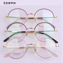 Модные оптические очки супер легкий микс продвижение мужчин вождения UV400 очки женские oculos круглая рамка