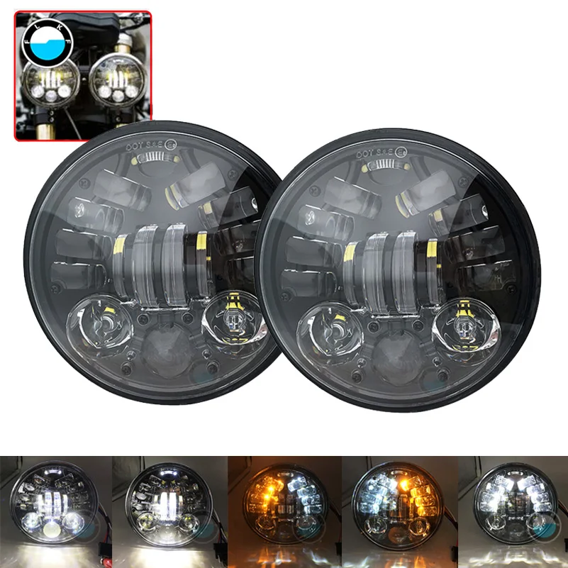 

Round 5.75 inch led headlight High/ Low Beam for Triumph Rocket iii 3 & Speed Triple & Street Triple & Thunderbird.