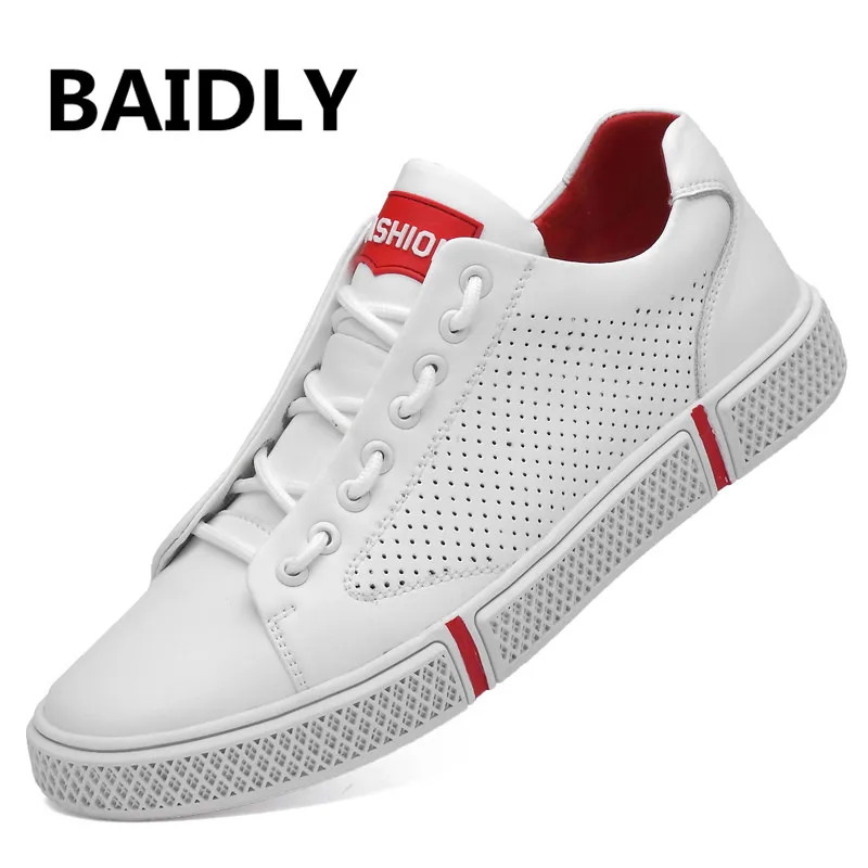 

New Men Genuine Leather Shoes Fashion Casual Men Shoes Luxury Brand Male Sneakers Leather Men Flats Loafers Moccasins