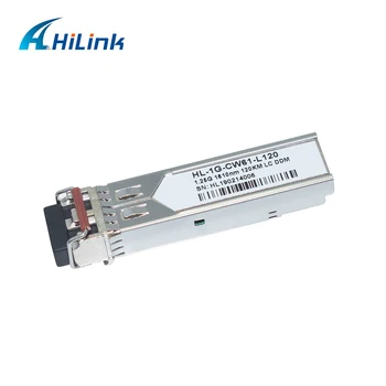 

Free Shipping! 1000BASE-ZX Duplex LC 1.25G 1610nm 120km DOM CWDM SFP