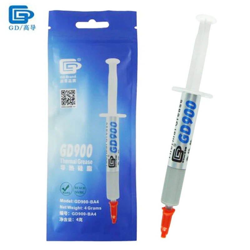 

NEW GD900 CPU Thermal Grease VGA Compound Heatsink Plaster paste For CPU/VGA/LED/Thermistor/Power module