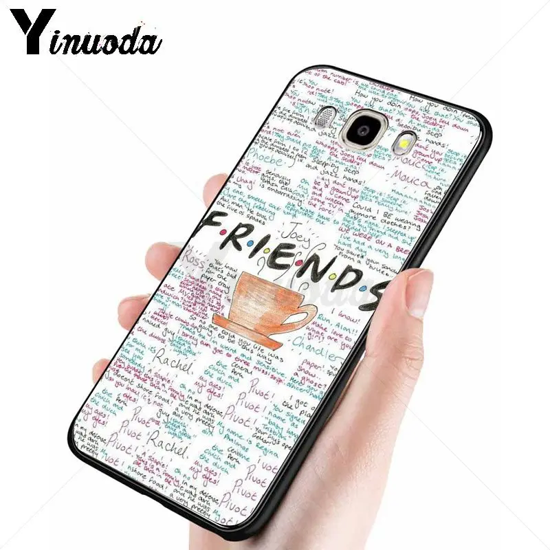 Yinuoda How I Met your Mother friends сезонный ТВ чехол для samsung Galaxy j4plus j6plus j7 prime j8 j2