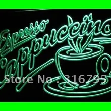 I220 открытый эспрессо капучино Кофейня световые знаки включения/выключения 20+ цвета 5 размеров