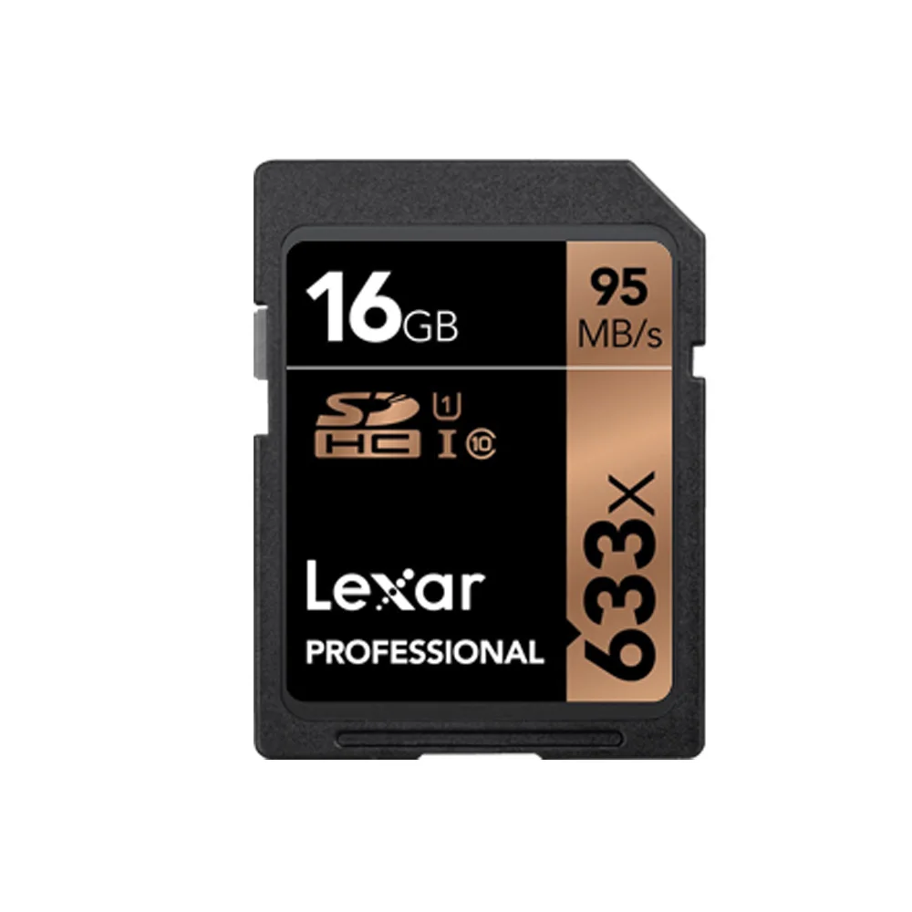 Карта памяти Lexar 95 м/с SDXC 32 Гб 64 Гб 128 ГБ sd-карта U1 SDHC класс 10 U3 256G 512G 1T карта памяти для видеокамеры 1080p 3D 4K - Емкость: 16G