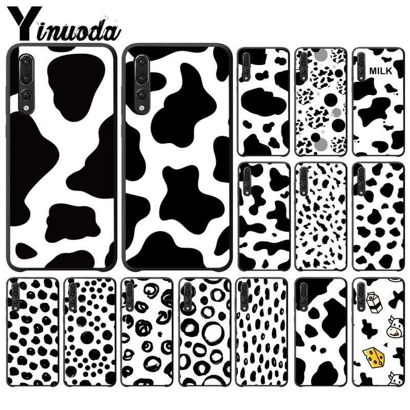 Yinuoda корова шаблон DIY печать рисунок чехол для телефона Huawei P9 P10 Plus Mate9 Mate10 Lite P20 Pro