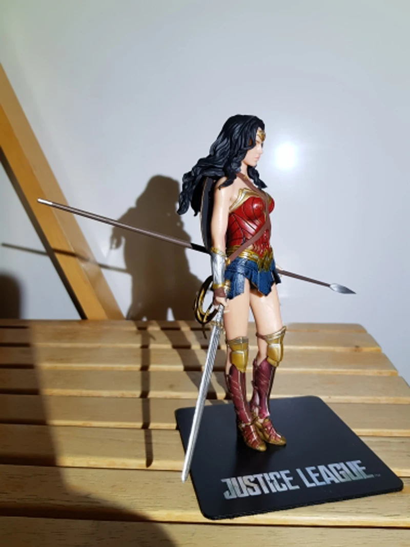 7inch 18cm ARTFX STATUE Justice League Aquaman Cyborg Superman Batman Wonder Woman Flash 1 10 Scale Action Figure Toy Doll (44)