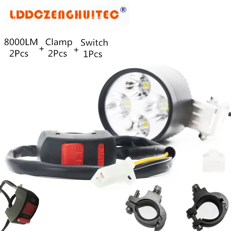 

LDDCZENGHUITEC 40W 800LM Spot Lights 4X4 LED Headlight