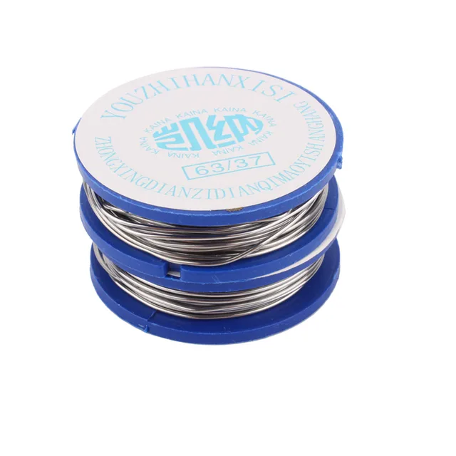 1Pcs 0.8mm FLUX 2.0% Tin Lead Rosin Core Solder Welding Iron Wire Wheel Roll solder wire Welding Supplies Big Discount Hot Sale