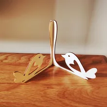 10x древесины милый птица Настольный держатель номера меню держатель подставка деревянная для свадебной вечеринки Пользовательские знак DIY вечерние Украшение стола