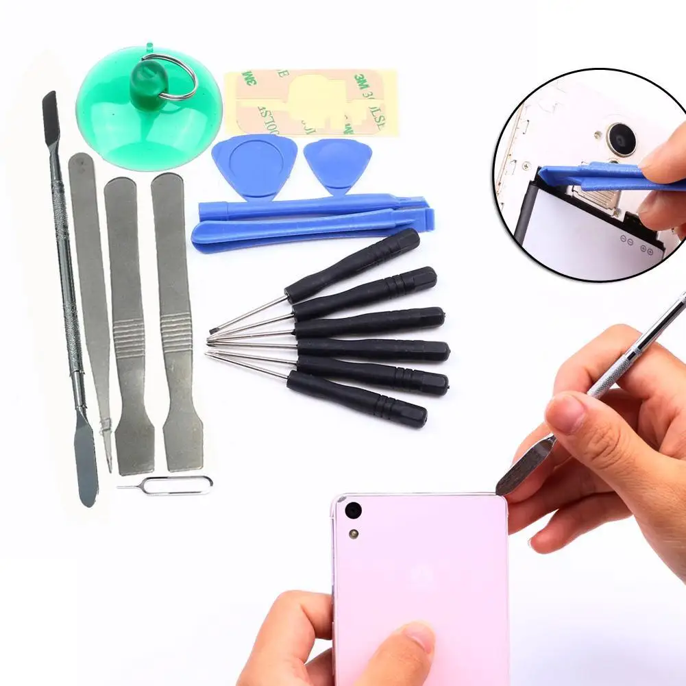 17 In 1 Mobile Repair Fix Opening Tool Kit Set Pry Screwdriver Mobile