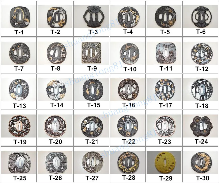 

Wonderful Alloy Tsuba Guard For Japanese Tsuba Samurai Katana Sword Guard Wakizashi Nice