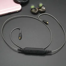 Hifi MMCX порт беспроводной Bluetooth адаптер спортивный кабель для Shure SE215 SE535 UE900 наушники Bluetooth адаптер разъем гарнитуры