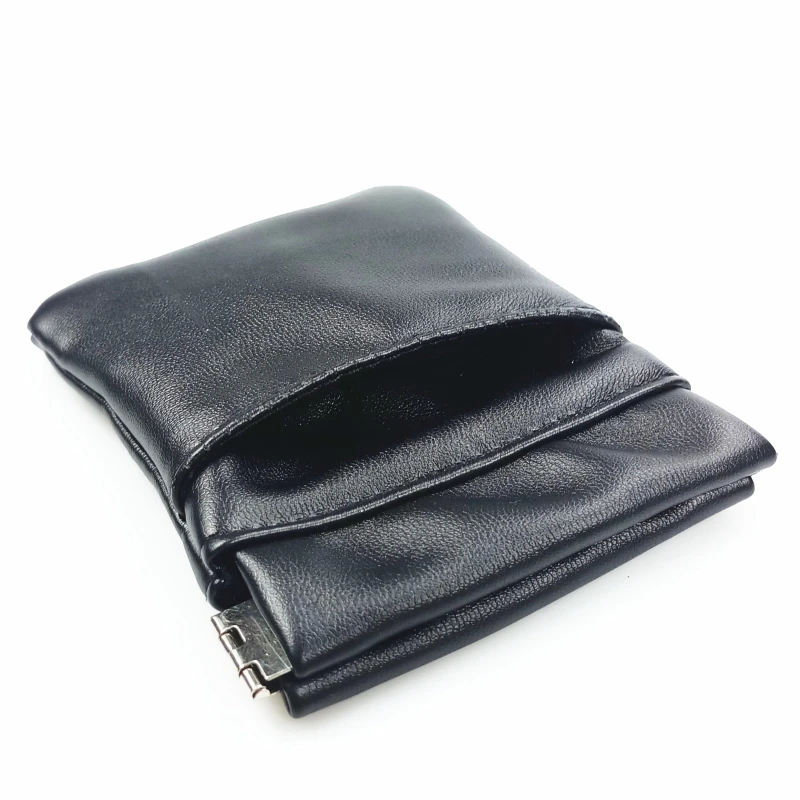 Новые модные однотонные ПУ, кожаная монета кошелек Для женщин Для мужчин Малый Мини короткие бумажник сумки изменить немного ключ