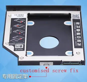 

New 1pc for Lenovo ThinkPad E550 E550C E555 E560 E565 2nd second SSD HDD Caddy Cover W/ Screw bracket with faceplate bezel door
