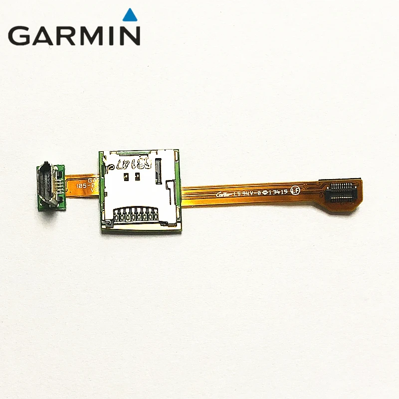 PCB w mini USB и microSD держатель для Garmin Edge 1000, Edge EXPLORER 1000(105-02331-0) Ремонт Замена