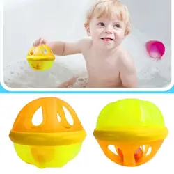 Мяч для детской ванны погремушка игрушки воды в бассейне Ванна игрушки детские воды поплавок классический развития образования шумные