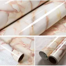 0,6 м X 15 м самоклеющиеся ПВХ наклейки на обои с мраморным узором современные съемные виниловые обои с каменным эффектом для кухни