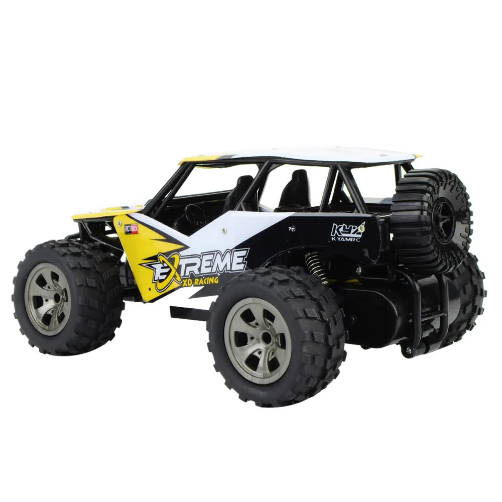 RC Car1: 18 2WD Высокоскоростной RC гоночный автомобиль дистанционного управления сплав CaseTruck внедорожный багги игрушки T708