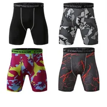 Для мужчин работает Шорты Колготки штаны Фитнес бегун быстросохнущая узкие спортивные беговые шорты утягивающая одежда для спортзала