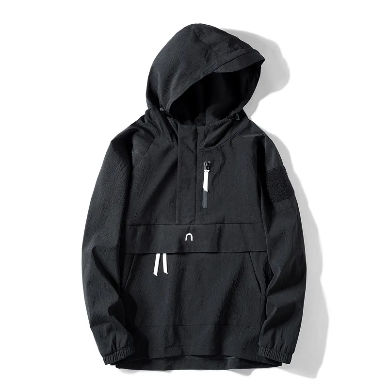 Fashion Men Coats and Jackets Thin Jacket Windbreaker Streetwear Hip Hop Wind Breaker Jacket Plus Size Pullover Hooded Coats Fashion Men Coats and Jackets Thin Jacket Windbreaker Streetwear Hip Hop Wind Breaker Jacket Plus Size Pullover Hooded Coats