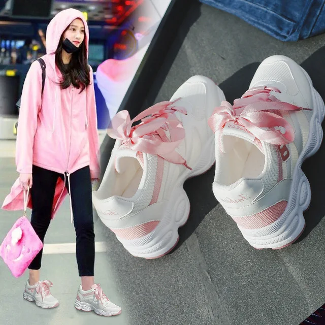 2019 new spring students Harajuku style wild old shoes... | Обувь