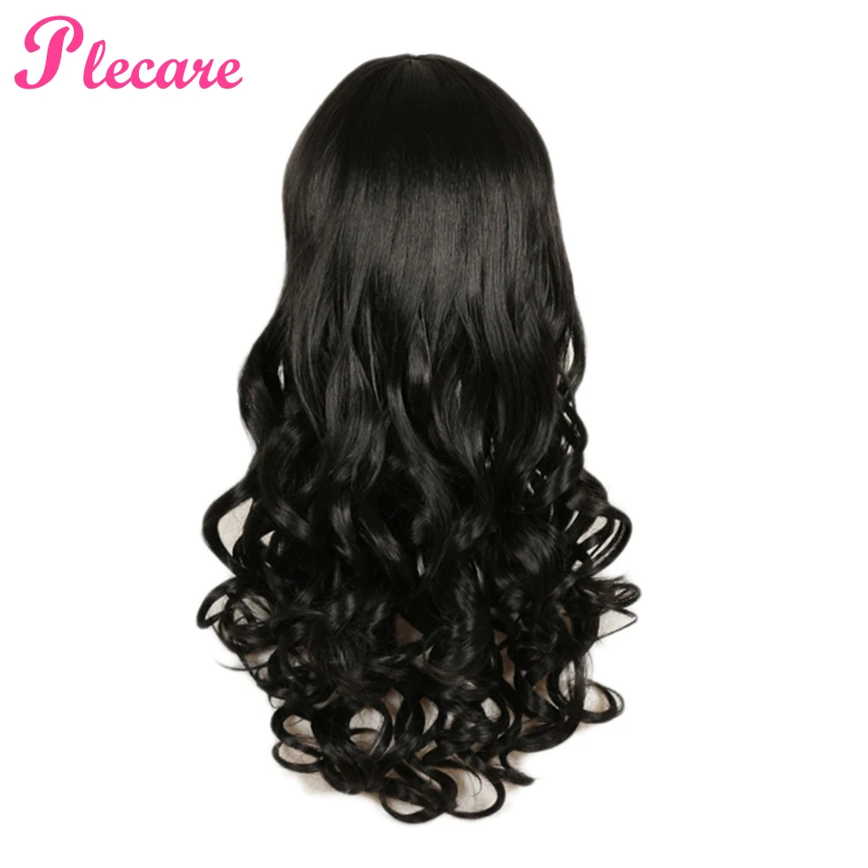 Plecare Ombre 3 цвета синтетический парик длинные волнистые волосы 24 дюйма светлый парик для косплея для черных женщин Ombre волос синтетический парик