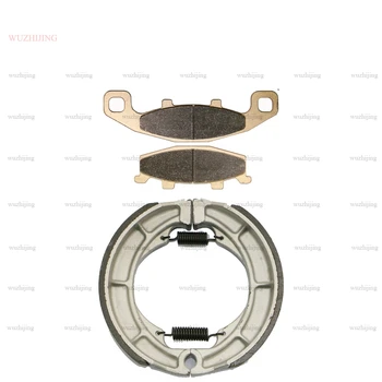 

for KAWASAKI GPZ 500 S EX500 Single Disc 1987 - 1993 Brake Pads set Front Rear 1992 1991 1990 1989 1988 Shoe Drum