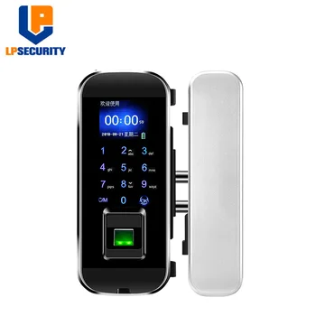 

Glass Fingerprint Lock Digital Electronic Door Lock For Home Anti-theft