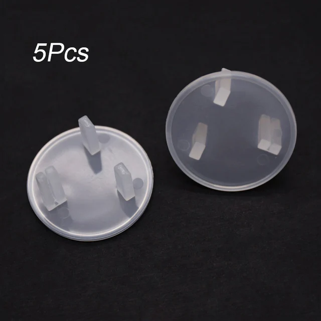20Pcs UK Power Socket Outlet Mains Plug Cover Baby Child Safety