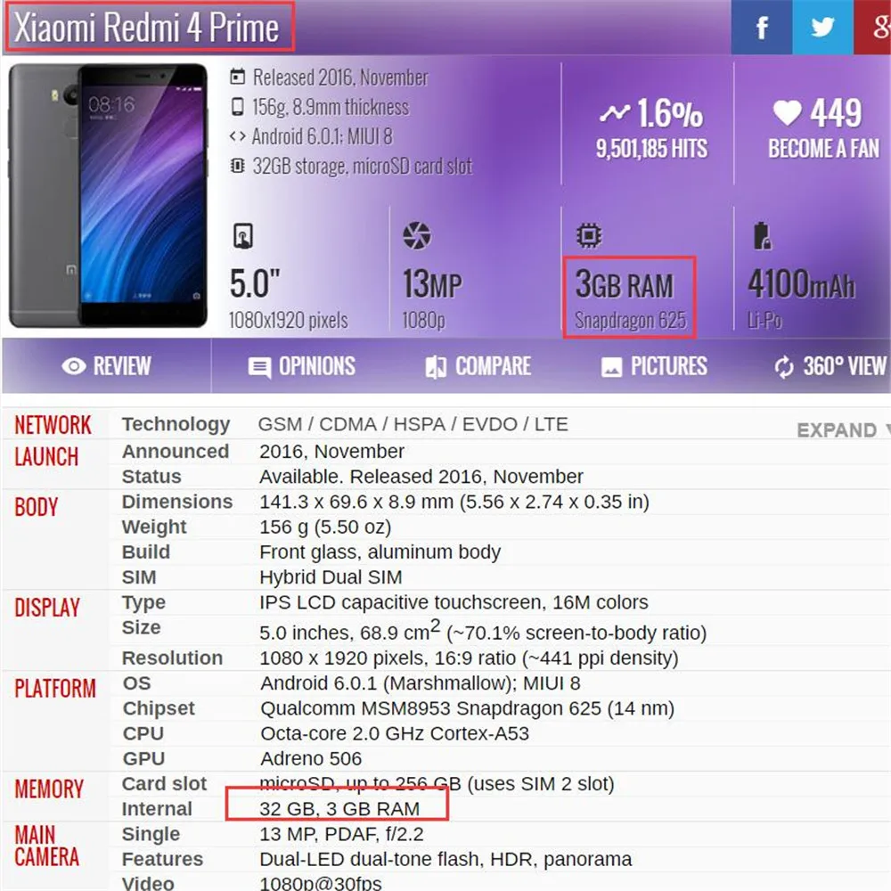 Протестированный сенсорный экран для Xiaomi Redmi 4 Prime/Pro 3 ГБ ОЗУ 32 Гб ПЗУ ЖК-дисплей дигитайзер сборка F ram e с бесплатными инструментами