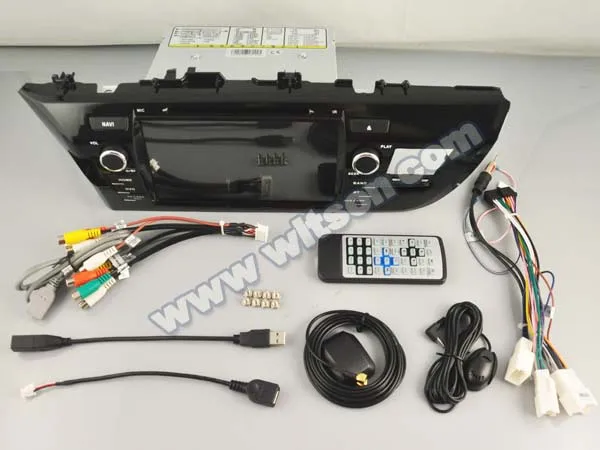 Clearance 8" Special Car DVD for Toyota Corolla E170 2014-2017 & Toyota Corolla Levin 2014-2017 with Front DVR Camera Support 1