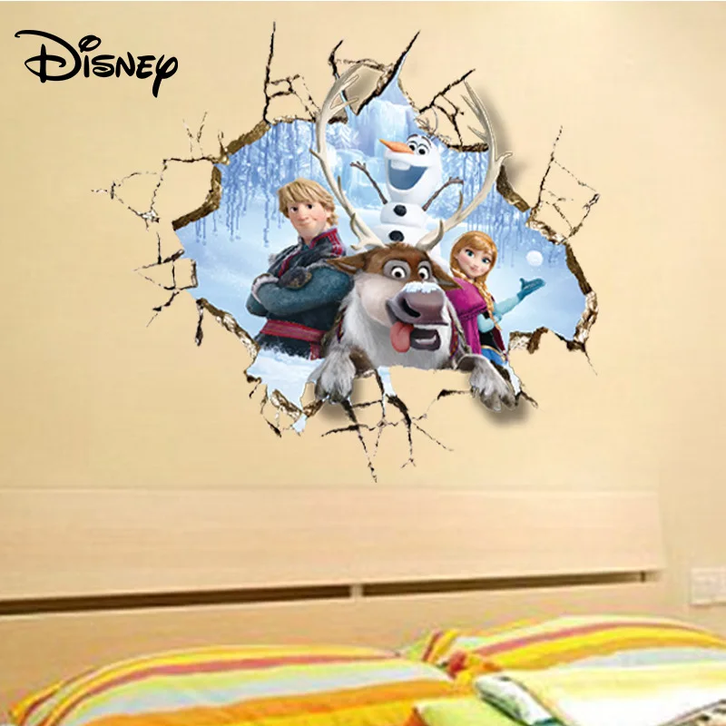 Фоновые наклейки для детской комнаты Disney Холодное печенье Анна|Наклейки| |