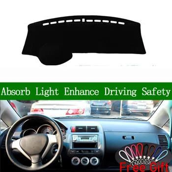 

For Honda fit 2004 2005 2006 2007 Dashboard Cover Sun Shade Non-slip Dash Mat Pad Carpet Car Stickers Interior Accessories