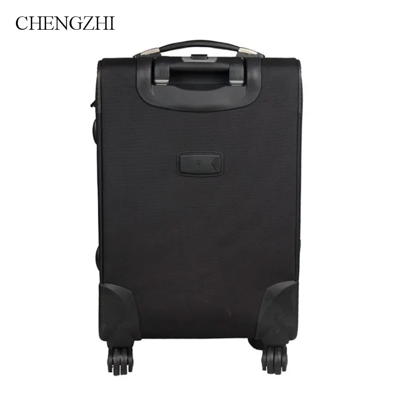 CHENGZH2" 24" 2" дюймов Для мужчин Бизнес Оксфордский багаж дорожные сумки на колесиках на колесах путешествия Чемодан чемодан