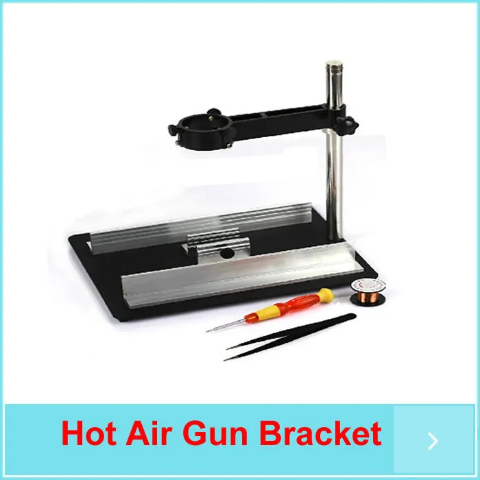 

YIHUA-628 Soldering Station, Hot Air Gun Bracket And Circuit Board Fix Bracket
