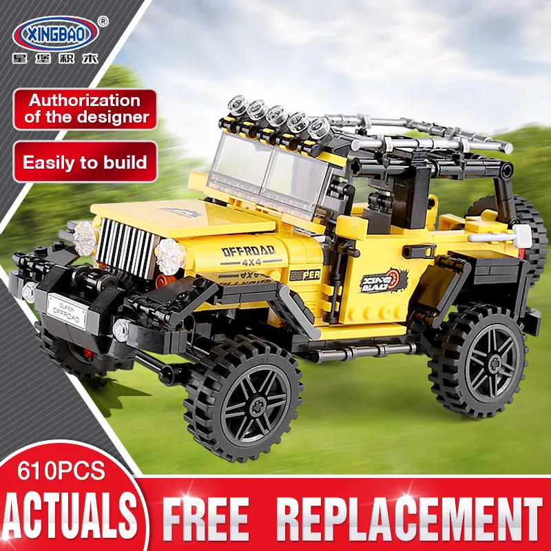 

XingBao 03024 Technic Series The Offroad Adventure Set Competible With LegoING Building Blocks Bricks Toy Boys Educational Toys